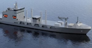 Indian Navy Launches First Indigenous Fleet Support Ship For Extended Deployments