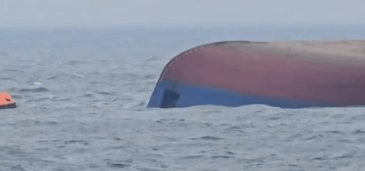 romania ship sinks