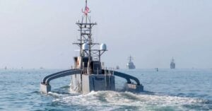 U.S. Navy Sends First Crewless Ship Of Its Type To Sail With The USS Theodore Roosevelt