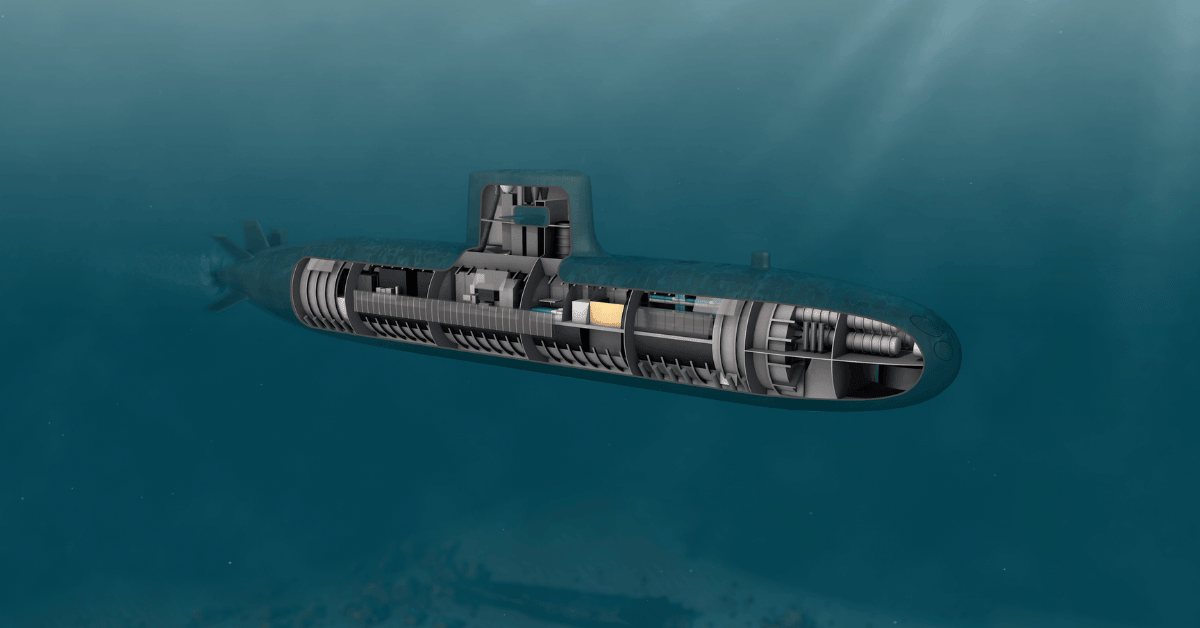 submarine cross section
