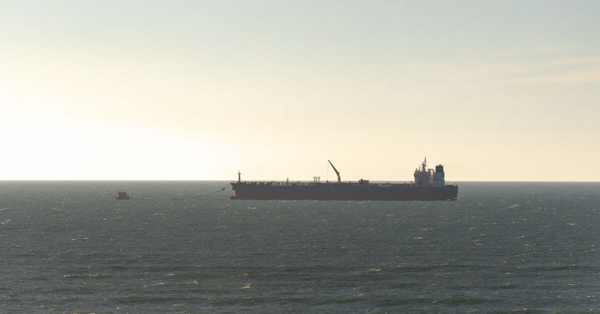 tanker and boat