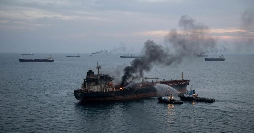 Iran Says 7 Oil Tankers Hit In One Night In Strait Of Hormuz As Fears Of Return To War Grow
